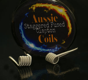 Aussie Coils - Staggered Fused Claptons (SFC) x2 Coils