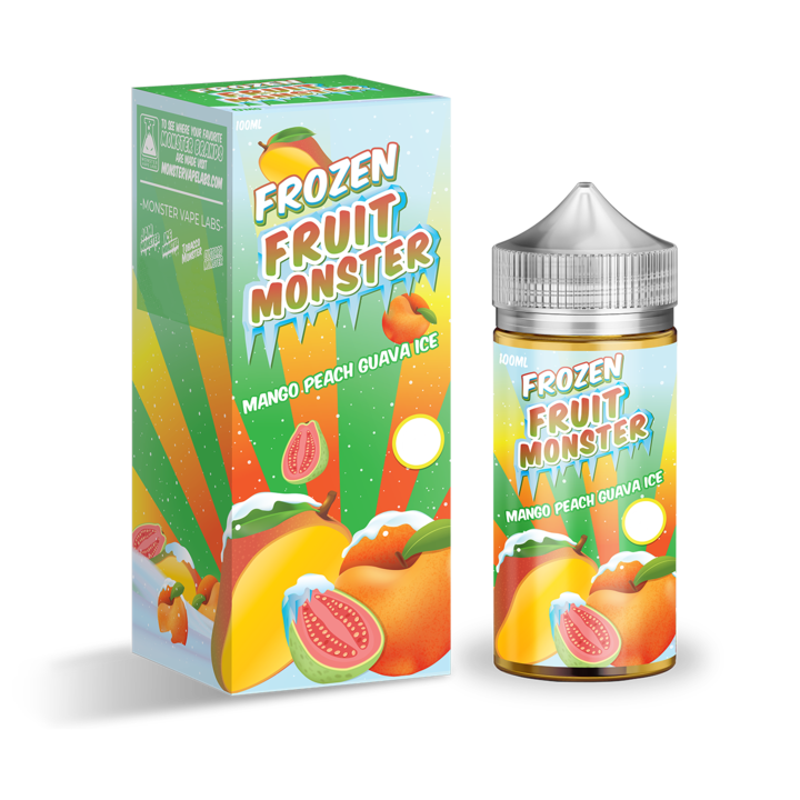 Frozen Fruit Monster- Mango Peach Guava Ice -100ml