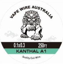 Vape Wire Australia Kanthal KA1 Ribbon / Flat Wire 0.1x0.3 250ft