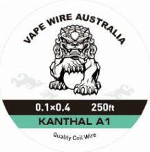 Vape Wire Australia Kanthal KA1 Ribbon / Flat Wire 0.1x0.4 250ft