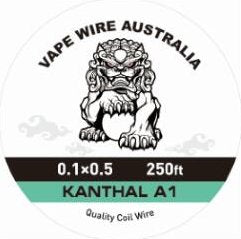 Vape Wire Australia Kanthal KA1 Ribbon / Flat Wire 0.1x0.5 250ft