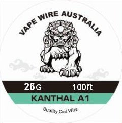 Vape Wire Australia KA1 KANTHAL 26g Round Wire 100ft