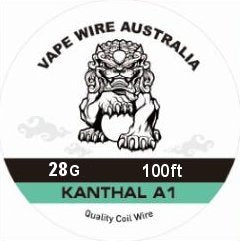 Vape Wire Australia KA1 KANTHAL 28g Round Wire 100ft
