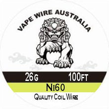 Vape Wire Australia Ni60 26g Round Wire 100ft