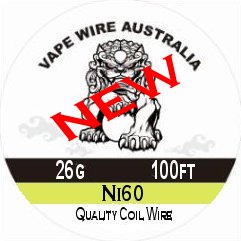 Vape Wire Australia Ni60 26g Round Wire 100ft