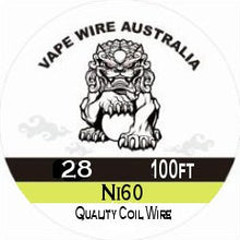 Vape Wire Australia Ni60 28g Round Wire 100ft