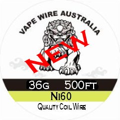 Vape Wire Australia Ni60 36g Round Wire 500ft