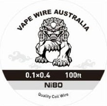 Vape Wire Australia Ni80 Ribbon / Flat wire 0.1x0.4 100ft