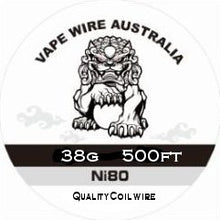 Vape Wire Australia Ni80 38g Round Wire 500ft