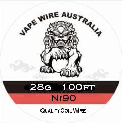 Vape Wire Australia Ni90 28g Round Wire 100ft