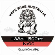 Vape Wire Australia Ni90 38g Round Wire 500ft