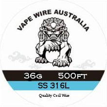 Vape Wire Australia SS 316L Round Wire 36g 500ft