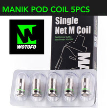 Wotofo Manik Pod Mod Replacement Coils (5/pack)