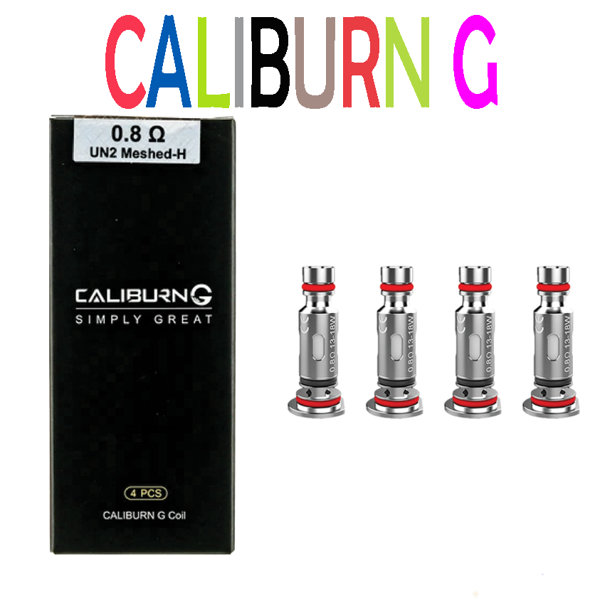 UWELL CALIBURN G REPLACEMENT COILS - 0.8ohm 4pc